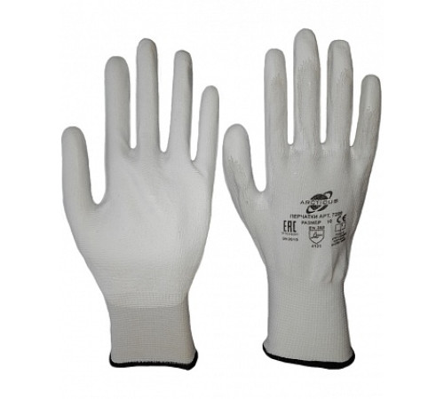 Нейлоновые перчатки с полиуретаном Arcticus 7200 ARC