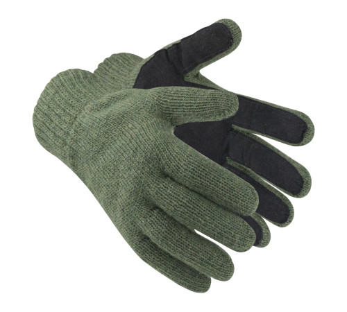 Перчатки АМПАРО™ Барс двойные полушерстяные (50% шерсть+спилок), 497903