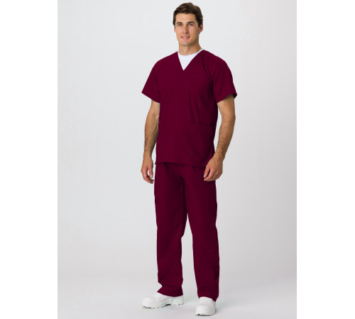 Костюм универсальный хирурга (тк.Панацея,160), бордовый