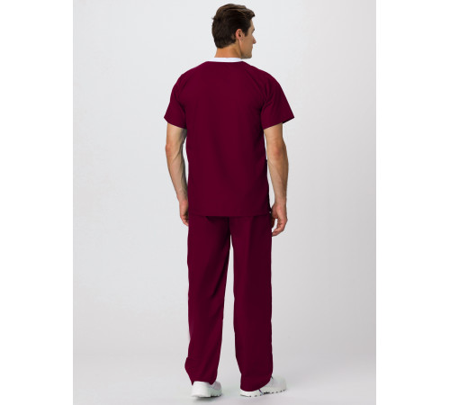 Костюм универсальный хирурга (тк.Панацея,160), бордовый