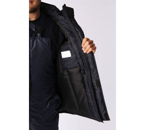 Куртка зимняя Прогресс (Оксфорд), темно-синий