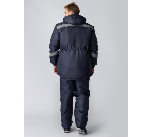 Куртка зимняя Прогресс (Оксфорд), темно-синий