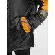 Куртка зимняя Стандарт (Оксфорд), черный/оранжевый