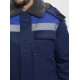 Куртка зимняя Бригада NEW (тк.Смесовая,210), т.синий/васильковый