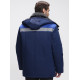 Куртка зимняя Бригада NEW (тк.Смесовая,210), т.синий/васильковый