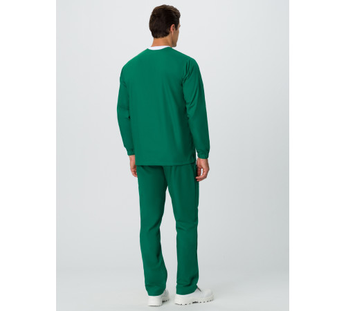 Костюм мужской ХАССП-База (тк.ТиСи,120), т.зеленый