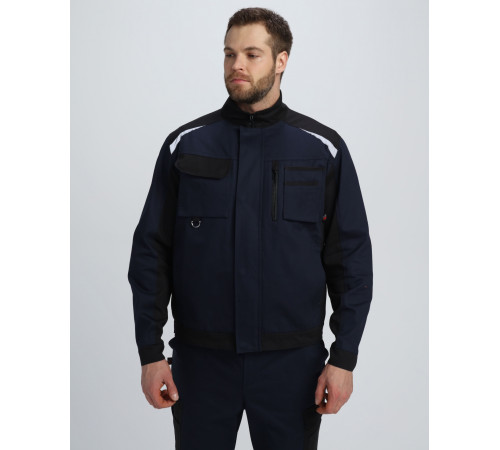 Куртка Милан CH (тк.Смесовая,260), т.синий/черный