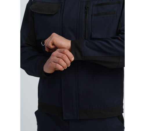 Куртка Милан CH (тк.Смесовая,260), т.синий/черный