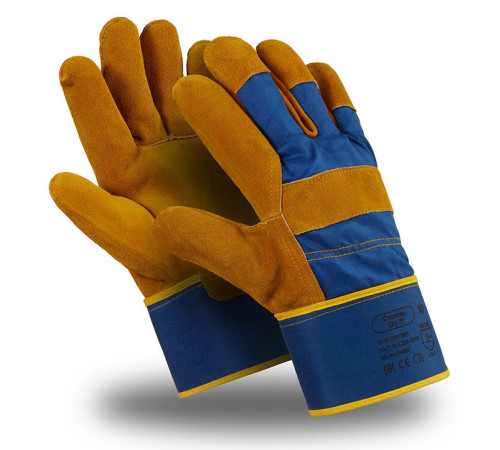 Перчатки Manipula Specialist® Сталкер (спилок/ткань+интерлок), SPL-71/MG-291