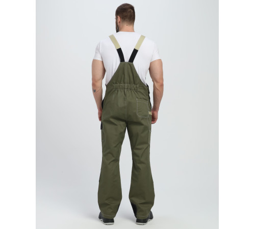 Костюм Формула-2 CH МВО (тк.Смесовая,240) п/к, хаки/черный/бежевый