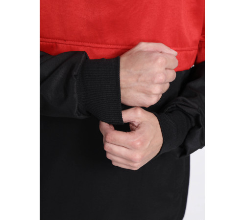 Костюм мужской Защита (тк.Смесовая,240), красный/черный