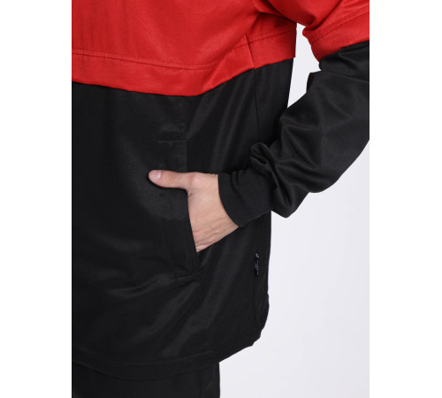 Костюм мужской Защита (тк.Смесовая,240), красный/черный