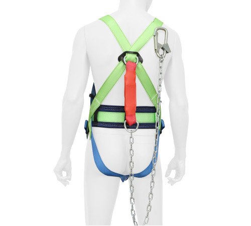 Привязь страховочная УСП 2 аГЖ с цепью 1,5м с амортизатором