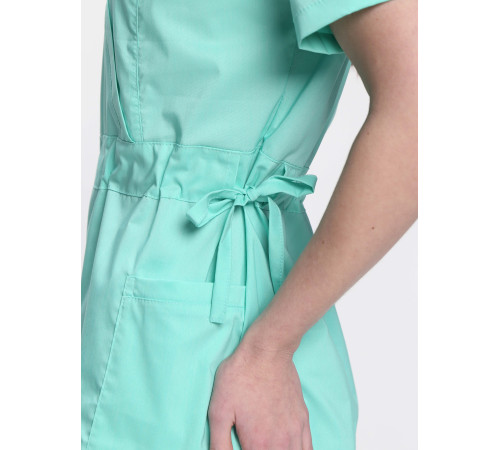 Костюм женский хирургический Модерн-004 (тк.Стрейч,120) MedLine, мятный