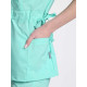 Костюм женский хирургический Модерн-004 (тк.Стрейч,120) MedLine, мятный