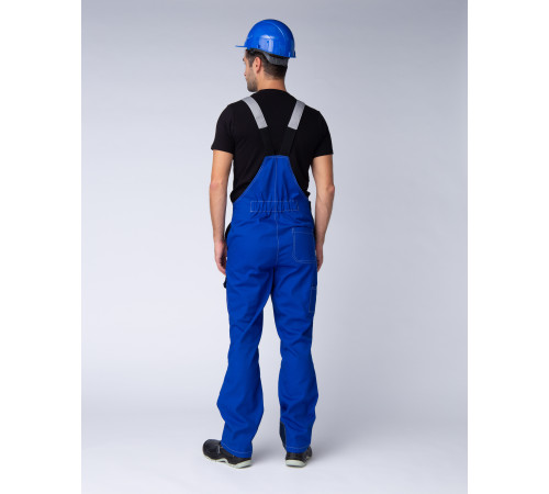 Костюм Формула (тк.Смесовая,240) п/к, васильковый/т.синий/серый