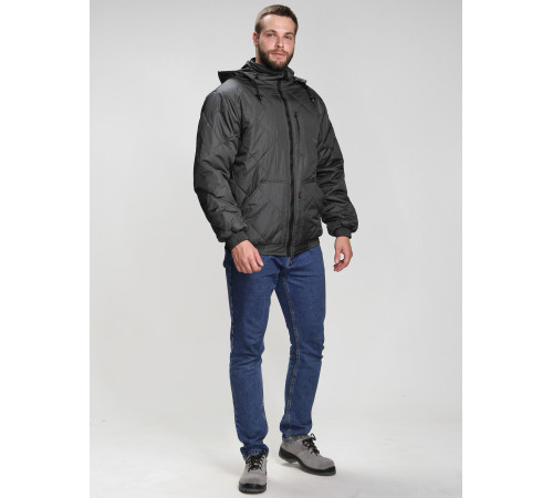 Куртка демисезонная Бомбер-Люкс (тк.Дюспо), серый