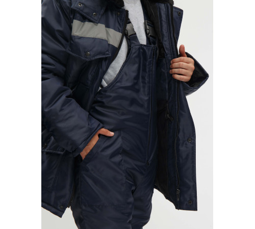 Костюм зимний Мастер NEW (тк.Оксфорд) п/к, т.синий КОС 912