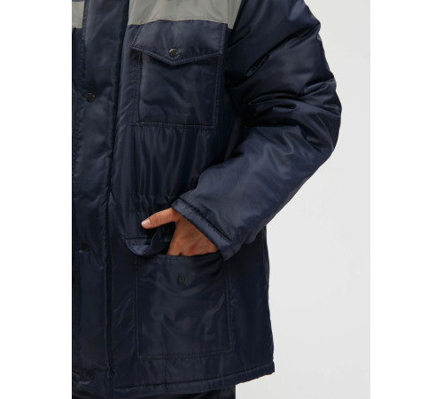 Костюм зимний Мастер NEW (тк.Оксфорд) п/к, т.синий КОС 912