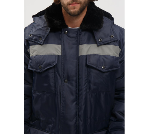 Костюм зимний Мастер NEW (тк.Оксфорд) п/к, т.синий КОС 912