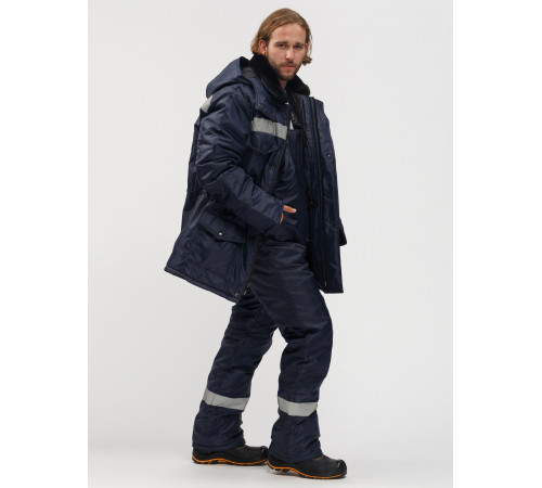 Костюм зимний Мастер NEW (тк.Оксфорд) п/к, т.синий КОС 912