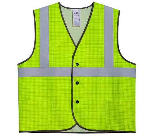 Жилет сигнальный огнестойкий Прометей СОП-2 (тк.Полиэфир,250) тип-3, лимонный