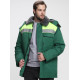 Куртка зимняя Бригада NEW (тк.Смесовая,210), зеленый/лимонный