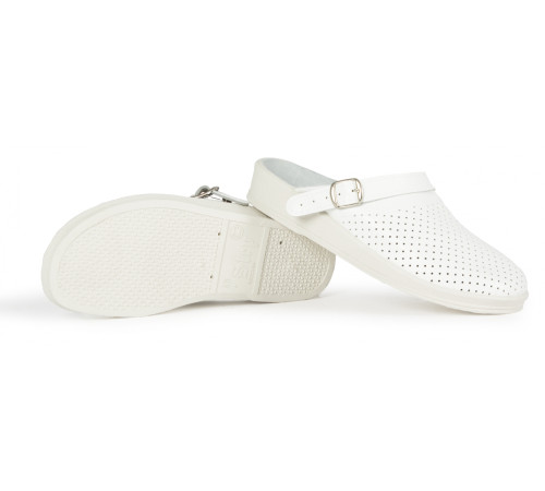 Сабо женские иск.кожа ПВХ, белый
