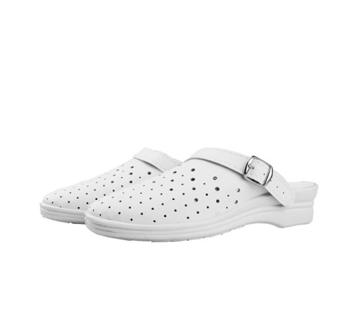 Сабо женские иск.кожа ПВХ, белый