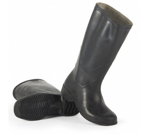 Сапоги формовые резиновые мужские (1 сорт), черный