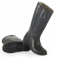 Сапоги формовые резиновые женские (1 сорт), черный