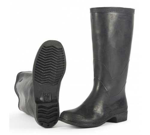 Сапоги формовые резиновые женские (1 сорт), черный