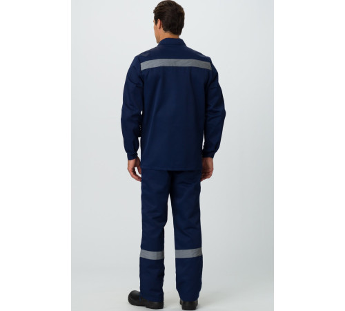 Костюм Экспертный-Люкс СОП (тк.Смесовая,210) п/к, т.синий
