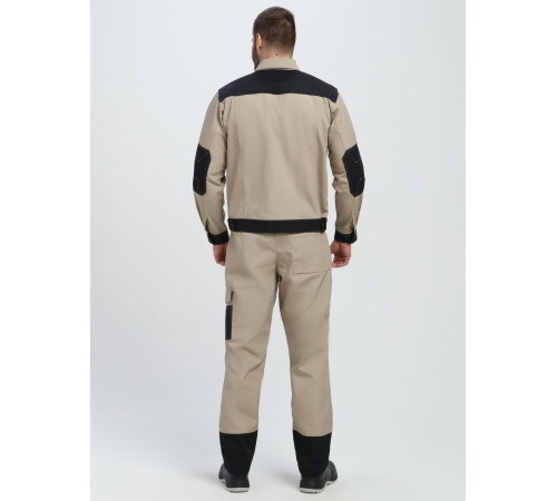 Костюм Вест IMP (тк.Канвас,260) брюки, бежевый/черный Костюм Вест IMP (тк.Канвас,260) брюки, бежевый/черный