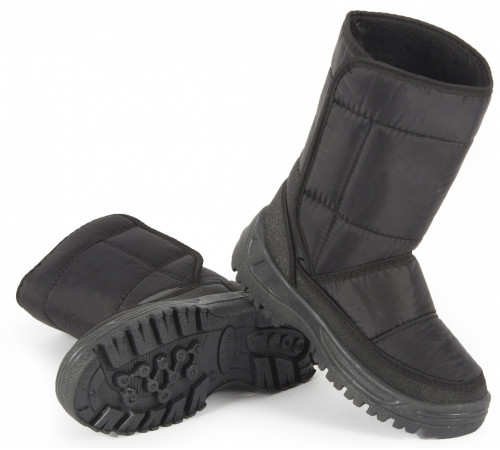 Сапоги мужские Дутые ПВХ, черный