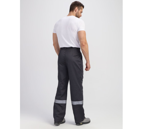 Костюм Легион Премиум-1 СОП (тк.Смесовая,240) брюки, т.серый/красный