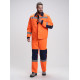 Костюм сигнальный Легион-2 СОП (тк.Смесовая,210) п/к, оранжевый/т.синий