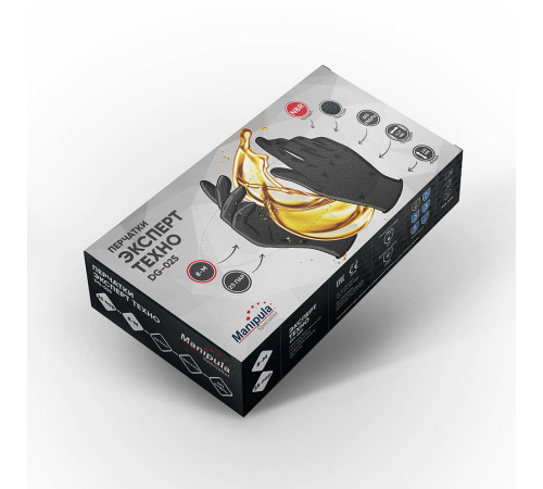 Перчатки Manipula Specialist® Эксперт Техно (нитрил 0,20мм, упак.25 пар), DG-025