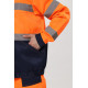 Костюм Дорожник Олимп (тк.Смесовая,210) п/к, оранжевый/т.синий