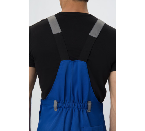 Костюм Практик СОП (тк.Смесовая,210) п/к, васильковый/серый