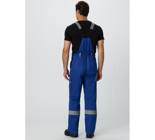 Костюм Практик СОП (тк.Смесовая,210) п/к, васильковый/серый