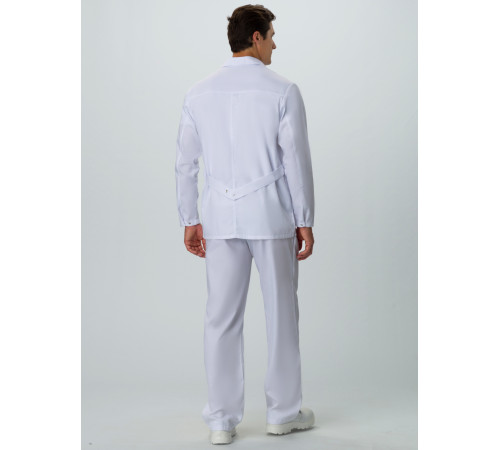 Куртка мужская ХАССП-Премиум (тк.Оптима,160), белый