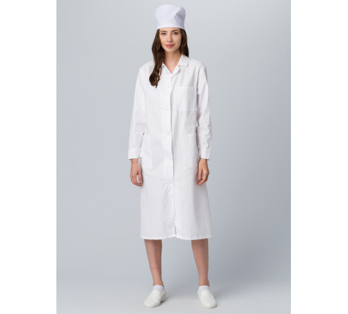 Халат женский (тк.Бязь,145), белый