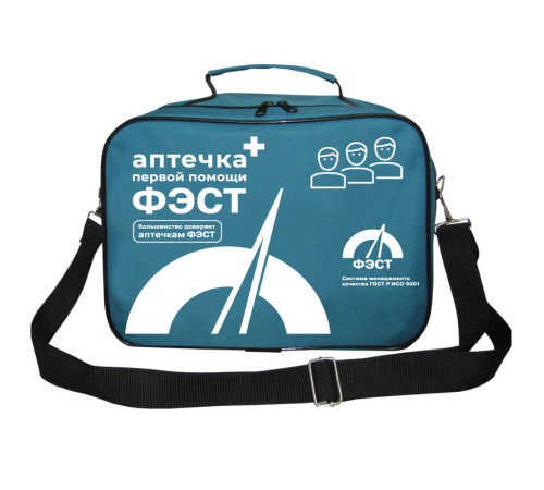 Аптечка ФЭСТ первой помощи работникам мягкий футляр 280х225х130 (арт. 3769)