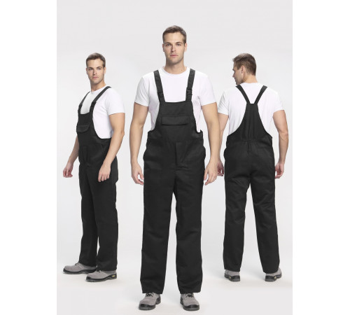 Полукомбинезон ИТР (тк.Смесовая,210), черный