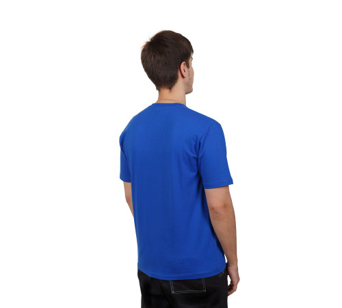 Футболка (тк.Трикотаж,160), васильковый