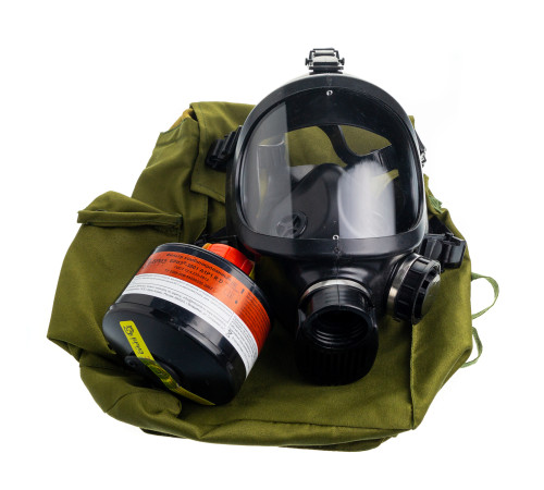 Противогаз промышленный Бриз-3301 (ППФ) А1Р1 R D с маской ППМ-88
