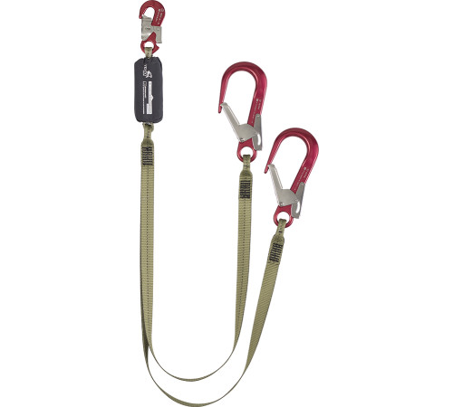 Строп VENTO™ ленточный двойной нерегулируемый с амортизатором аТ22 искробезопасный, vnt aT22