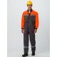Костюм лесоруба Волат-Урбан СОП (тк.Нортон,262) п/к, серый/черный/оранжевый