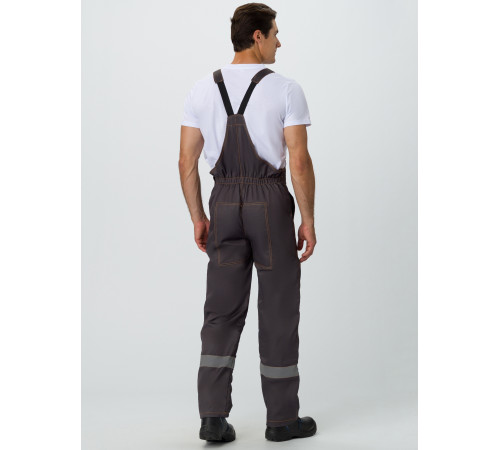 Костюм лесоруба Волат-Урбан СОП (тк.Нортон,262) п/к, серый/черный/оранжевый